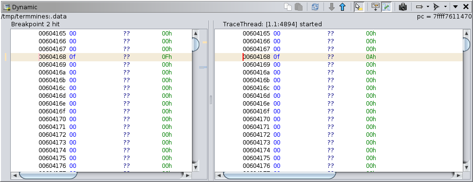 The listing with comparison
