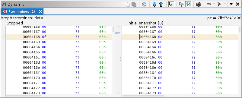 The listing with comparison